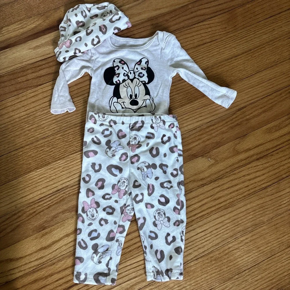 Disney Baby- Minnie Mouse Take Me Home 3‎ Piece Set: 0/3 Months